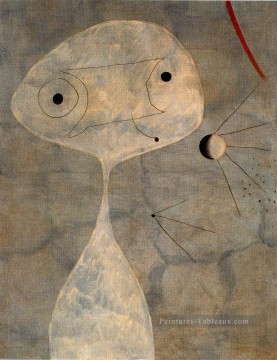 Homme de peinture avec un tuyau Joan Miro Peinture à l'huile